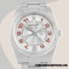 replica automatic Rolex Air-king Rolex Calibre 2813 Men's 114234SAO Silver-tone