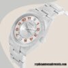 replica automatic Rolex Air-king Rolex Calibre 2813 Men's 114234SAO Silver-tone - Image 3
