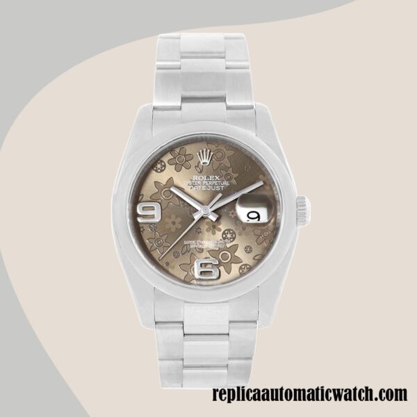 replica automatic Rolex Datejust Rolex Calibre 2836/2813 116200BFAO Men's 12mm - Image 2