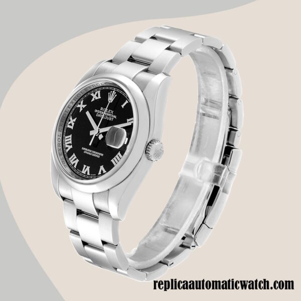replica automatic Rolex Datejust 116200BKRO Men's Rolex Calibre 2836/2813 Automatic - Image 3