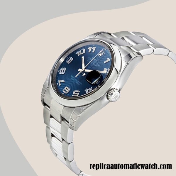 replica automatic Rolex Datejust Men's 116200BLCAO Rolex Calibre 2836/2813 Automatic Hands and Markers - Image 3