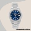 replica automatic Rolex Datejust 116200BLSO Rolex Calibre 2836/2813 Men's Blue Dial Silver-tone - Image 2