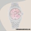 replica automatic Rolex Datejust Men's 116200PFAJ Rolex Calibre 2836/2813 Silver-tone - Image 2