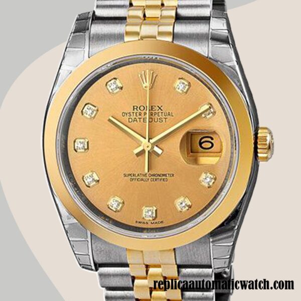 replica automatic Rolex Datejust Rolex Calibre 2836/2813 116203CDJ Men's 12mm