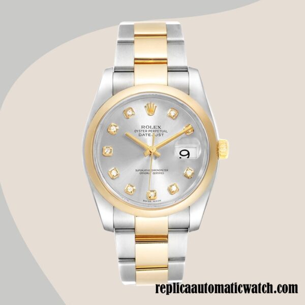 replica automatic Rolex Datejust Men's 116203SDO Rolex Calibre 2836/2813 - Image 2