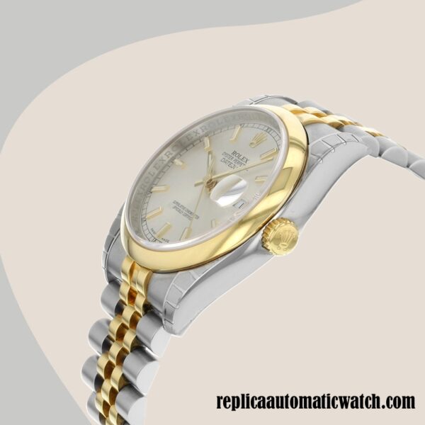 replica automatic Rolex Datejust Rolex Calibre 2836/2813 Men's 116203SSJ Two-tone Automatic - Image 3