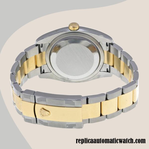 replica automatic Rolex Datejust 116203SSO Men's Rolex Calibre 2836/2813 Silver Dial Hands and Markers - Image 4