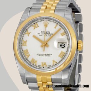 replica automatic Rolex Datejust 116203-0144 Rolex Calibre 2836/2813 Men's Two-tone Automatic