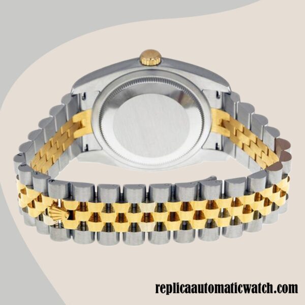 replica automatic Rolex Datejust 116203-0144 Rolex Calibre 2836/2813 Men's Two-tone Automatic - Image 4