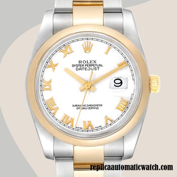 replica automatic Rolex Datejust 116203-0135 Rolex Calibre 2836/2813 Men's 12mm Two-tone
