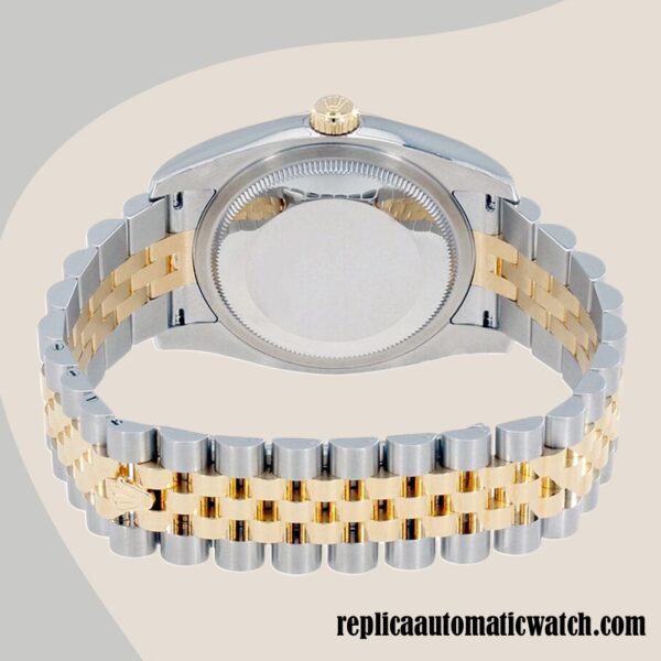 replica automatic Rolex Datejust Rolex Calibre 2836/2813 116233BKSJ Men's Black Dial Hands and Markers - Image 4