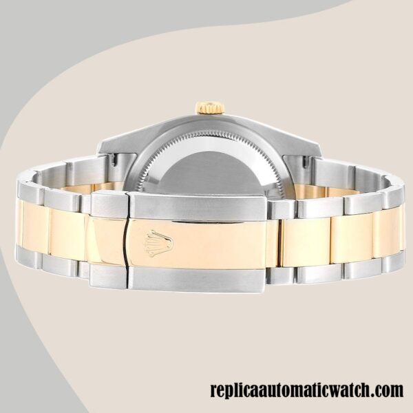 replica automatic Rolex Datejust Men's 116233BRAO Rolex Calibre 2836/2813 Brown Dial Automatic - Image 4