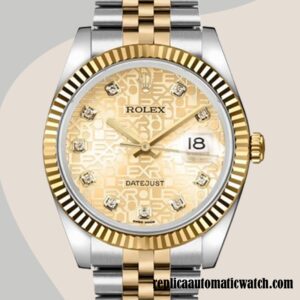 replica automatic Rolex Datejust Men's Rolex Calibre 2836/2813 116233CJDJ Black Dial