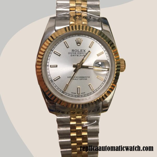 replica automatic Rolex Datejust 116233SSJ Rolex Calibre 2836/2813 Men's Two-tone - Image 5