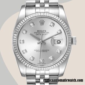 replica automatic Rolex Datejust Men's 116234-SDJ Rolex Calibre 2836/2813 12mm