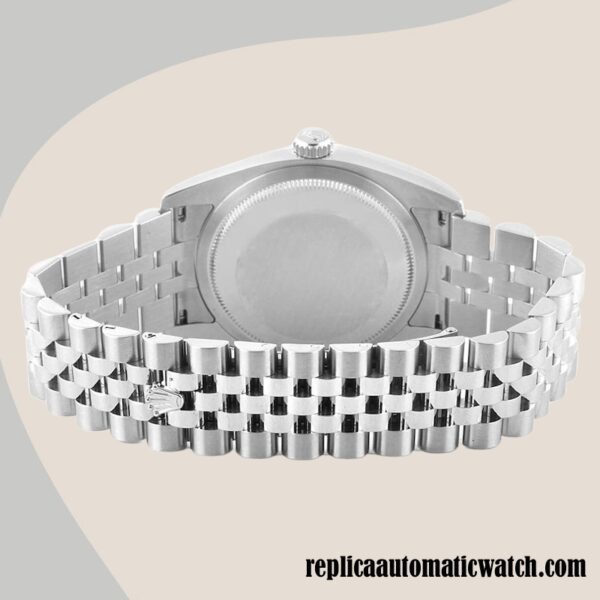 replica automatic Rolex Datejust Rolex Calibre 2836/2813 116234BKCAJ Men's Hands and Markers Black Dial - Image 4