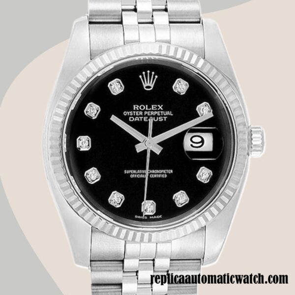 replica automatic Rolex Datejust Men's Rolex Calibre 2836/2813 116234BKDJ  Automatic