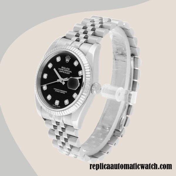replica automatic Rolex Datejust Men's Rolex Calibre 2836/2813 116234BKDJ  Automatic - Image 3