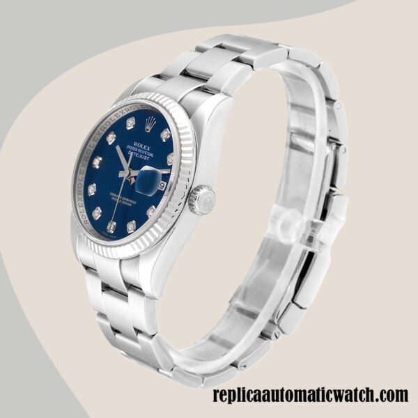 replica automatic Rolex Datejust Rolex Calibre 2836/2813 116234BLDO Men's Automatic Silver-tone - Image 3