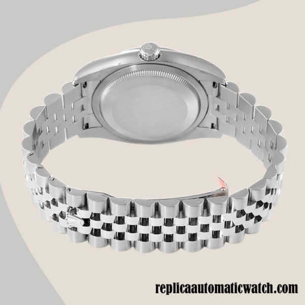 replica automatic Rolex Datejust Men's Rolex Calibre 2836/2813 116234BLSJ Blue Dial Silver-tone - Image 4