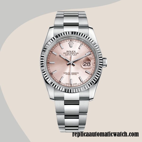 replica automatic Rolex Datejust 116234-0120 Rolex Calibre 2836/2813 Men's 12mm - Image 2