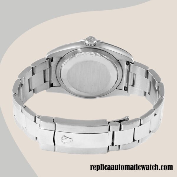 replica automatic Rolex Datejust Men's Rolex Calibre 2836/2813 116234WRO White Dial - Image 4
