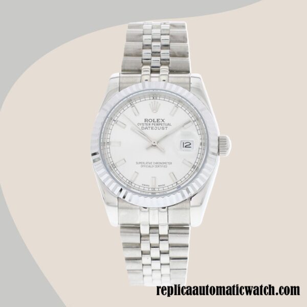 replica automatic Rolex Datejust 116234WSJ Men's Rolex Calibre 2836/2813 15mm - Image 2