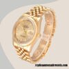 replica automatic Rolex Datejust Men's 116238-0059 Rolex Calibre 2836/2813 12mm Gold-tone - Image 3