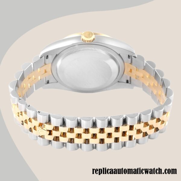 replica automatic Rolex Datejust Men's 116243BKMDJ Rolex Calibre 2836/2813 Two-tone - Image 4