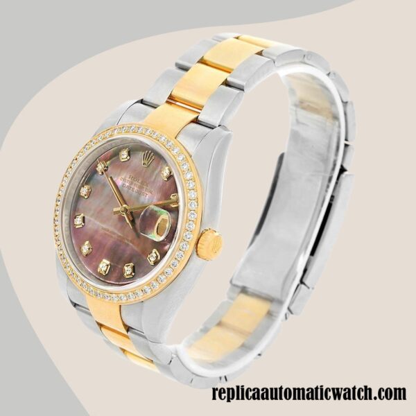 replica automatic Rolex Datejust Rolex Calibre 2836/2813 Men's 116243BKMDO Automatic - Image 3