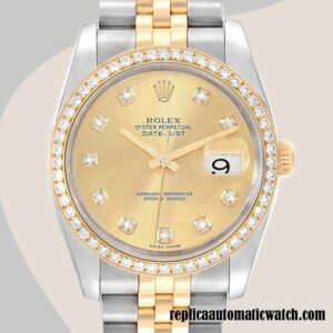 replica automatic Rolex Datejust Rolex Calibre 2836/2813 116243CDJ Men's 12mm