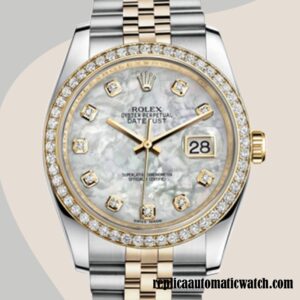 replica automatic Rolex Datejust Rolex Calibre 2836/2813 116243MDJ Men's Two-tone Automatic