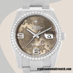 replica automatic Rolex Datejust Men's Rolex Calibre 2836/2813 116244BFAO