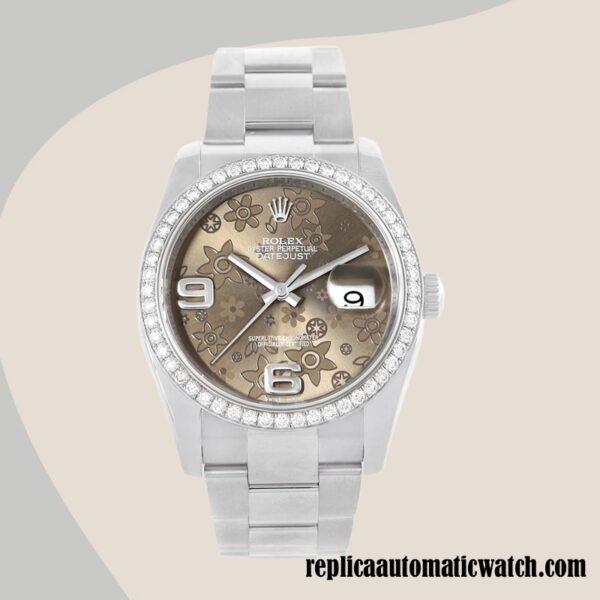 replica automatic Rolex Datejust Men's Rolex Calibre 2836/2813 116244BFAO - Image 2
