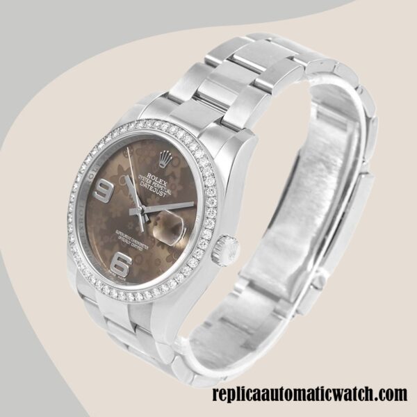 replica automatic Rolex Datejust Men's Rolex Calibre 2836/2813 116244BFAO - Image 3