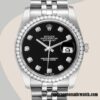replica automatic Rolex Datejust Men's Rolex Calibre 2836/2813 116244BKDJ  Silver-tone