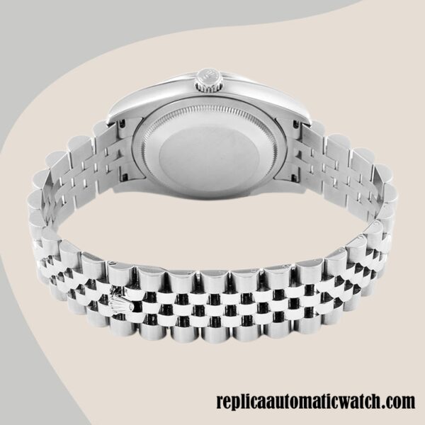 replica automatic Rolex Datejust Men's Rolex Calibre 2836/2813 116244BKDJ  Silver-tone - Image 4