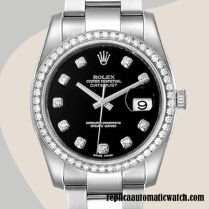 replica automatic Rolex Datejust Rolex Calibre 2836/2813 116244BKDO Men's 12mm