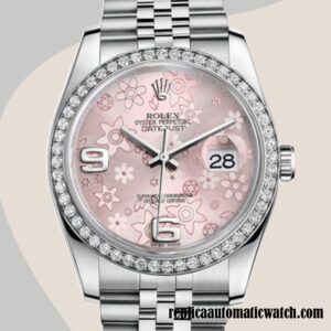 replica automatic Rolex Datejust 116244PFAJ Rolex Calibre 2836/2813 Men's