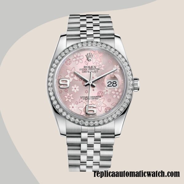 replica automatic Rolex Datejust 116244PFAJ Rolex Calibre 2836/2813 Men's - Image 2