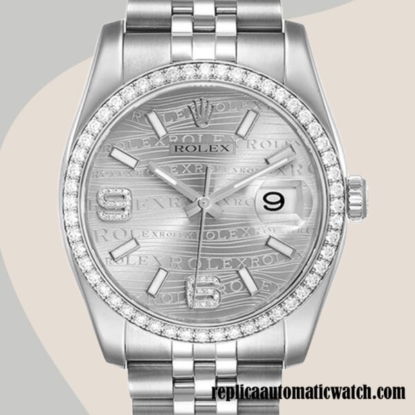 replica automatic Rolex Datejust Men's Rolex Calibre 2836/2813 116244SWDAJ 12mm