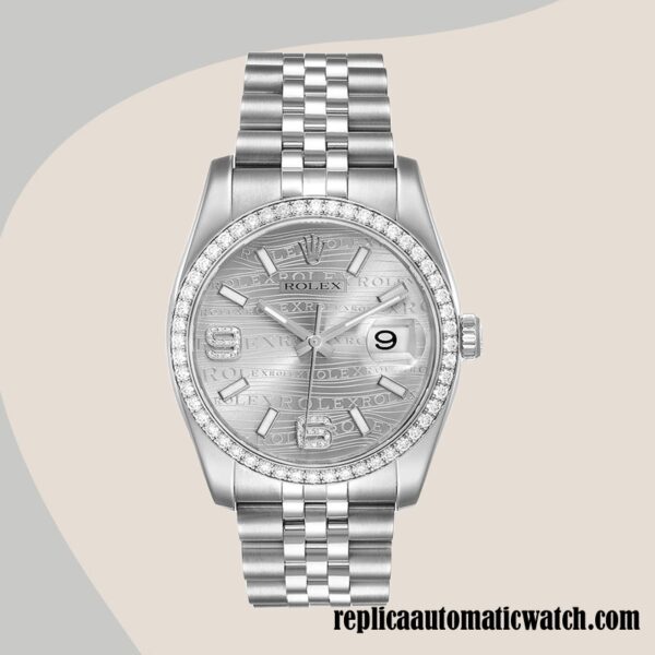 replica automatic Rolex Datejust Men's Rolex Calibre 2836/2813 116244SWDAJ 12mm - Image 2