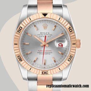 replica automatic Rolex Datejust Turn-o-graph Men's Rolex Calibre 2813 116261 Two-tone