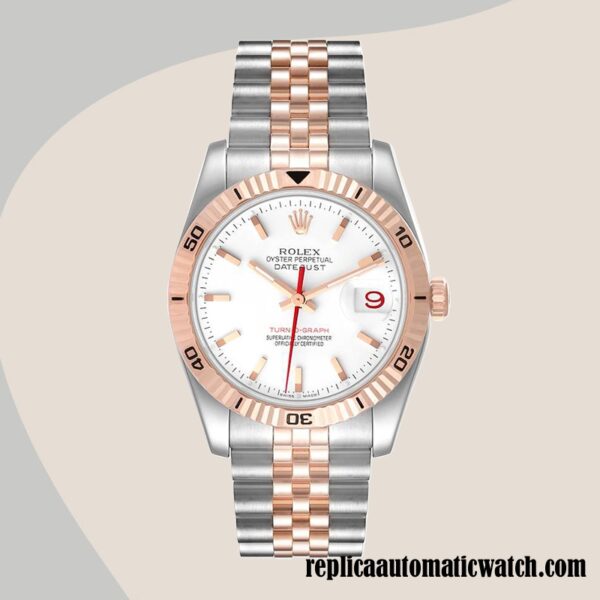 replica automatic Rolex Datejust Turn-o-graph Men's Rolex Calibre 2813 116261 Automatic 12mm - Image 2