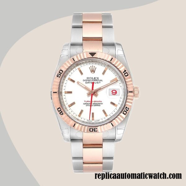 replica automatic Rolex Datejust Turn-o-graph Men's Rolex Calibre 2813 116261 Automatic 12mm - Image 5