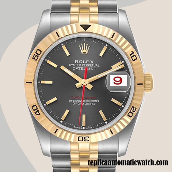 replica automatic Rolex Datejust Turn-o-graph Men's Rolex Calibre 2813 116263 Automatic