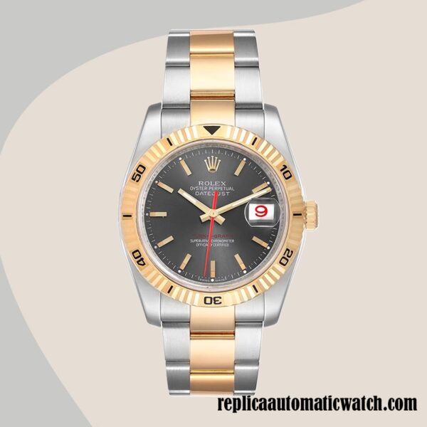 replica automatic Rolex Datejust Turn-o-graph Men's Rolex Calibre 2813 116263 Automatic - Image 5