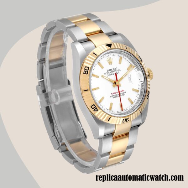 replica automatic Rolex Datejust Turn-o-graph Men's 116263 Rolex Calibre 2813 12mm - Image 3