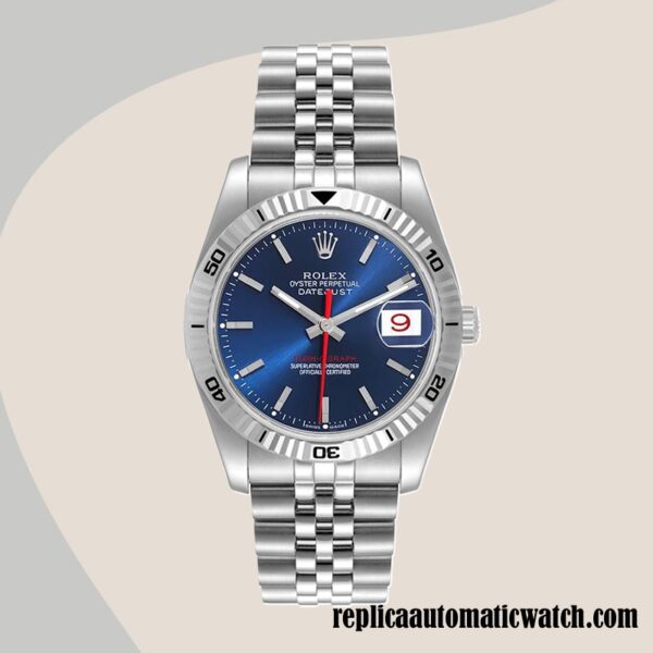 replica automatic Rolex Datejust Turn-o-graph Rolex Calibre 2813 116264 Men's Automatic - Image 5