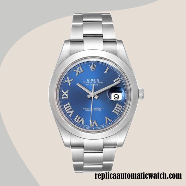 replica automatic Rolex Datejust Men's Rolex Calibre 2836/2813 116300-72210 Silver-tone - Image 2